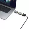 Hama 00200306 USB-näytönohjainadapteri 4096 x 2160 pikseliä harmaa