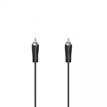 Hama 00205098 audiokaapeli 1,5 m RCA musta