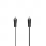 Hama 00205098 audiokaapeli 1,5 m RCA musta