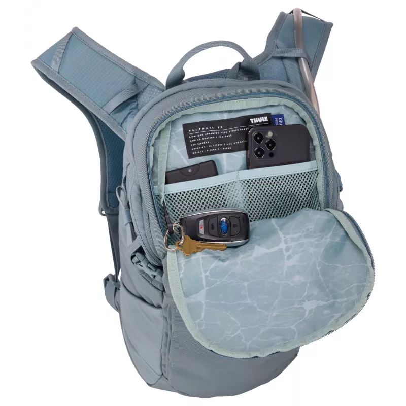 Thule Alltrail TAHP216 Pond Gray reppu matkareppu harmaa polyesteri