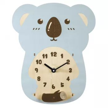 Hama Koala heilurimekaaninen kello muu sininen, ruskea, puu