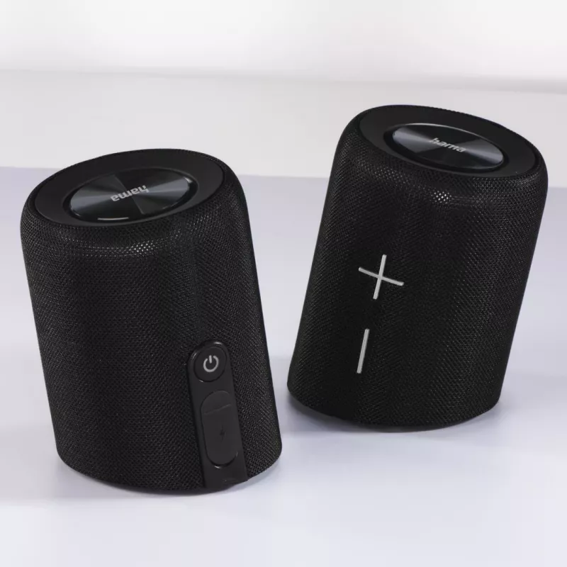 Hama Twin 3.0 stereo kannettava kaiutin musta 30 W