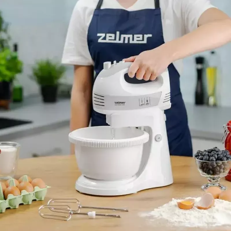 Zelmer ZHM2459S käsivatkain pyörivällä kulholla, 700 W, valkoinen