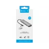 Sandberg USB-C/A 4xUSB 3.0 -keskitin alumiini 5000 Mbit/s