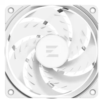 120mm ARGB-kotelotuuletin ZALMAN ZM-AF120R ARGB valkoinen — 120mm, ARGB-valaistus, valkoinen kehys