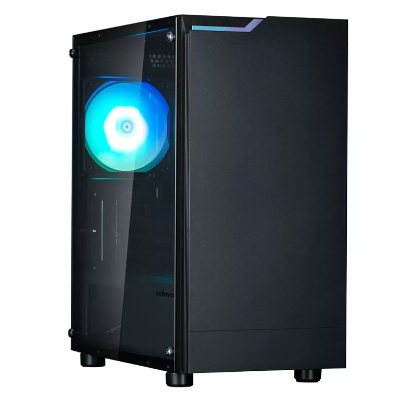 Tietokonekotelo Zalman T4 Plus Mini Tower musta