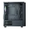 Tietokonekotelo Zalman T4 Plus Mini Tower musta
