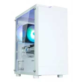 Tietokonekotelo Zalman T4 Plus Mini Tower valkoinen
