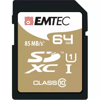Emtec 64 GB SDXC Class 10 -muistikortti ECMSD64GXC10GP
