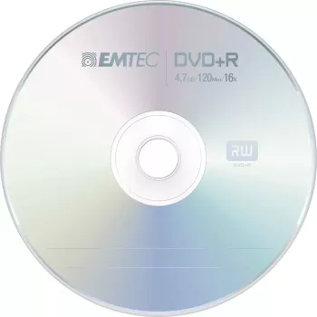Emtec ECOVPR471016SL DVD+R 4,7 GB 10 kpl