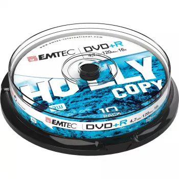 Emtec ECOVPR471016CB DVD+R 4,7 GB 10 kpl