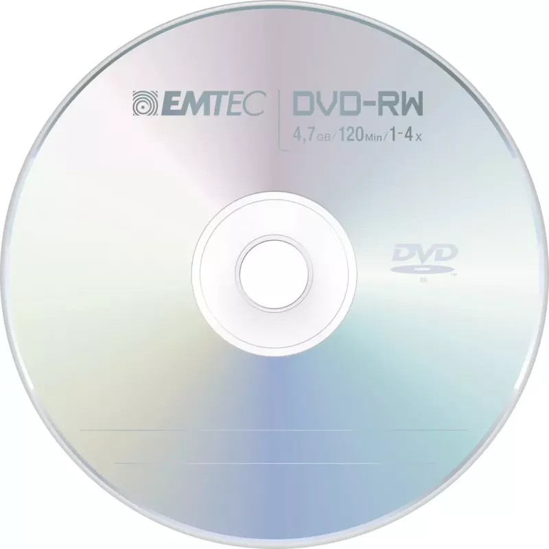 Emtec ECOVRW47104CB DVD-RW 4,7 GB 10 kpl