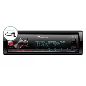 Auto-mediasoitin Pioneer MVH-S520DABAN 200 W Bluetooth musta