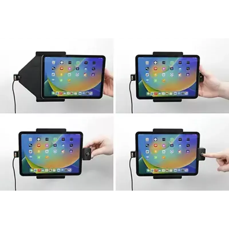 Aktiivinen teline Brodit 736339 tablet/UMPC musta auto sisätila