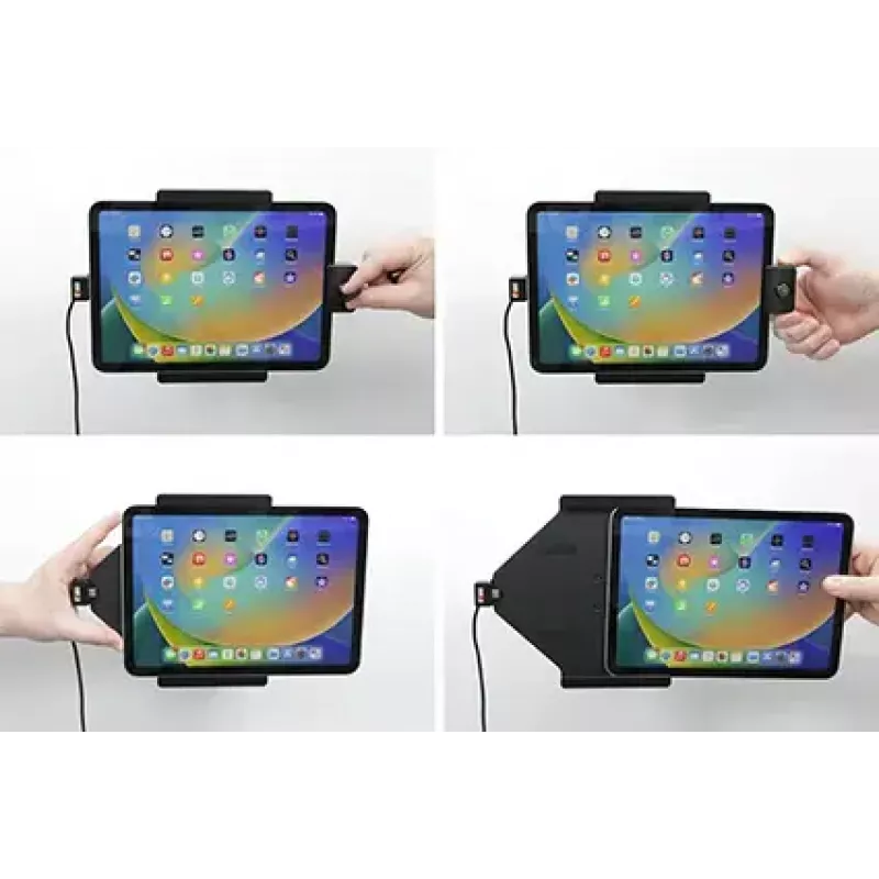 Aktiivinen teline Brodit 736339 tablet/UMPC musta auto sisätila
