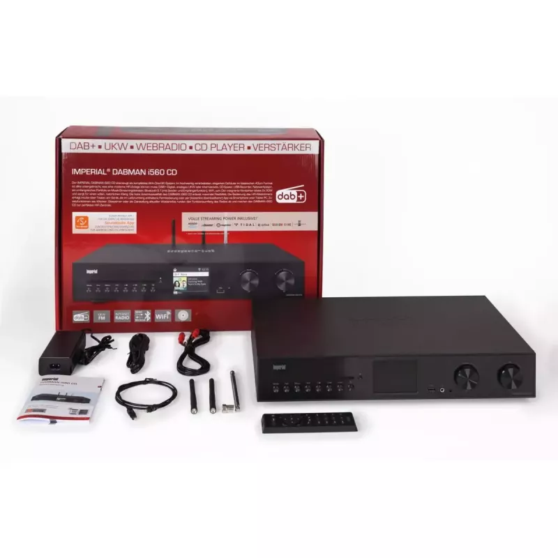 Internet-radio Imperial DABMAN i560 CD digitaalinen 60W DAB+