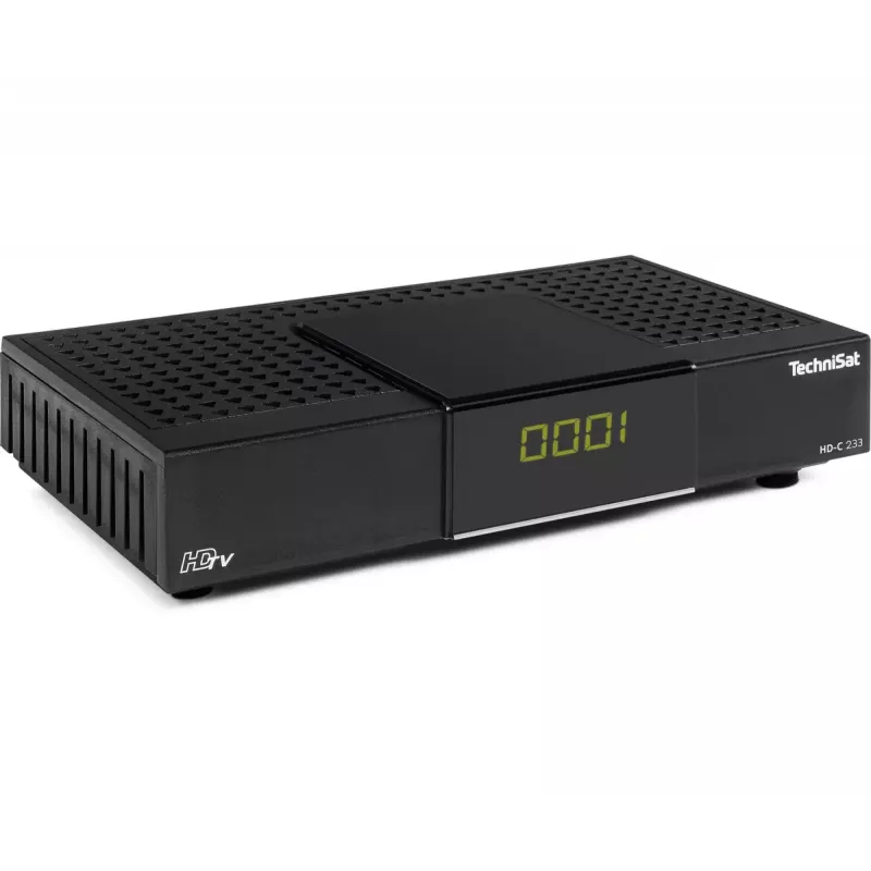 Kaapelivastaanotin TechniSat HD-C 233 musta DVB-C 1 viritin