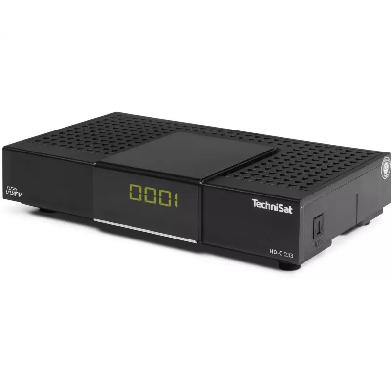 Kaapelivastaanotin TechniSat HD-C 233 musta DVB-C 1 viritin