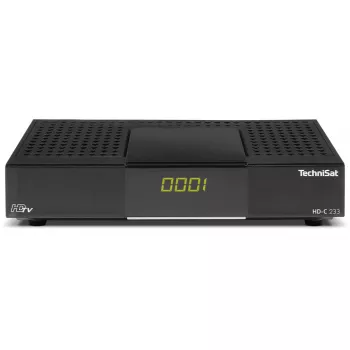 Kaapelivastaanotin TechniSat HD-C 233 musta DVB-C 1 viritin