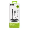 USB-C–USB-C-kaapeli SBS Mobile TECABLETCC20K 1,5 m, USB 2.0, musta