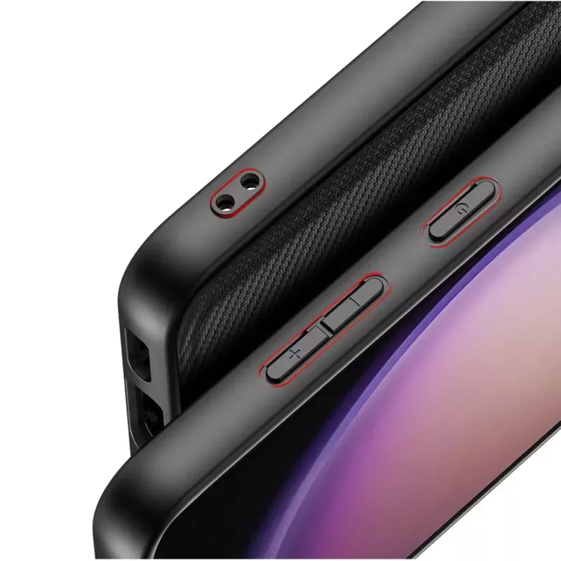 Puhelinkotelo Nevox StyleShell NYLO Samsung Galaxy S24 Plus musta 16,8 cm