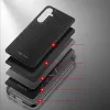 Puhelinkotelo Nevox StyleShell NYLO Samsung Galaxy S24 Plus musta 16,8 cm