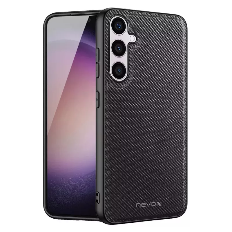 Puhelinkotelo Nevox StyleShell NYLO Samsung Galaxy S24 Plus musta 16,8 cm