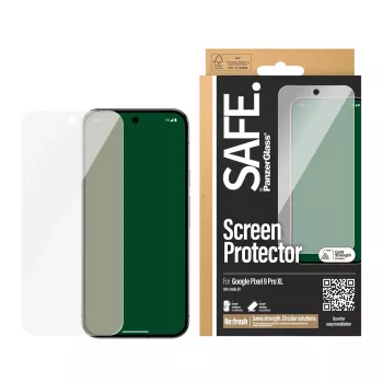 Näytönsuojakalvo PanzerGlass SAFE. by ® Google Pixel 9 Pro XL Ultra-Wide Fit naarmuuntumaton iskunkestävä