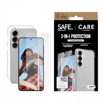 PanzerGlass CARE by Fashion 2-in-1 -paketti Samsung Galaxy S25