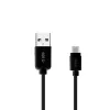 SBS Mobile TECABLETYC1KPOS USB-kaapeli — USB A - USB C, USB 2.0, 1 m, musta
