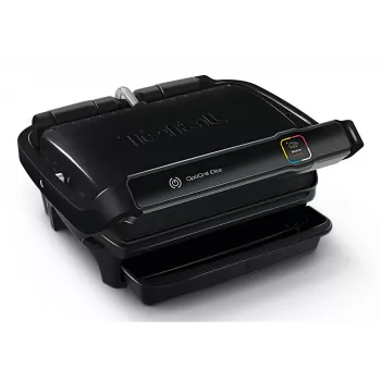 Kontaktigrilli Tefal OptiGrill Elite GC7508 musta termoplastinen suorakaiteen muotoinen