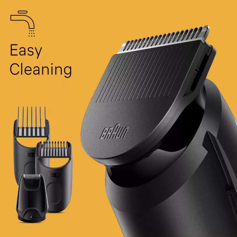 Braun BeardTrimmer 3 partatrimmeri 3 BT3440, pestävä, paristo, musta