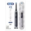 Pyörivä-värähtelevä hammasharja Oral-B iO 80363731 musta hopea aikuiset ienhoito herkkä valkaisu