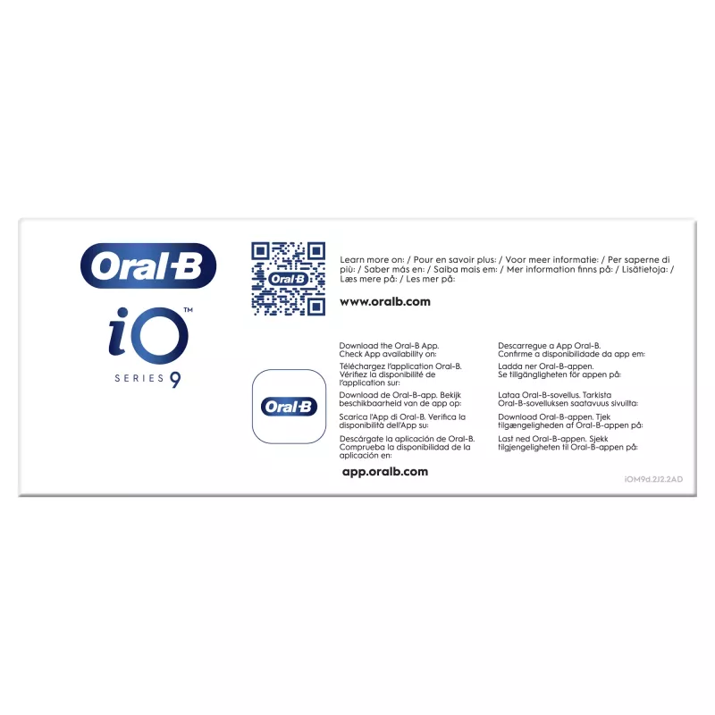 Pyörivä-värähtelevä hammasharja Oral-B iO 80363731 musta hopea aikuiset ienhoito herkkä valkaisu