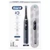 Pyörivä-värähtelevä hammasharja Oral-B iO 80363731 musta hopea aikuiset ienhoito herkkä valkaisu