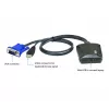 ATEN CV211 kannettavan tietokoneen USB KVM -konsoli Crash Cart -sovitin