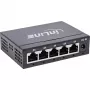 InLine Gigabit-verkkokytkin 5-porttinen, 1 Gb/s, pöytämalli, metallikotelo, tuuletinon