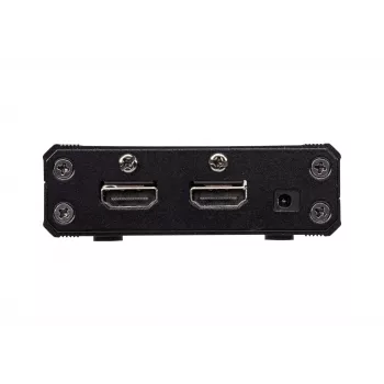 ATEN 3-porttinen True 4K HDMI -kytkin, HDMI, metalli, musta, 60 Hz, 5 m, 3840 x 2160, 4096 x 2160