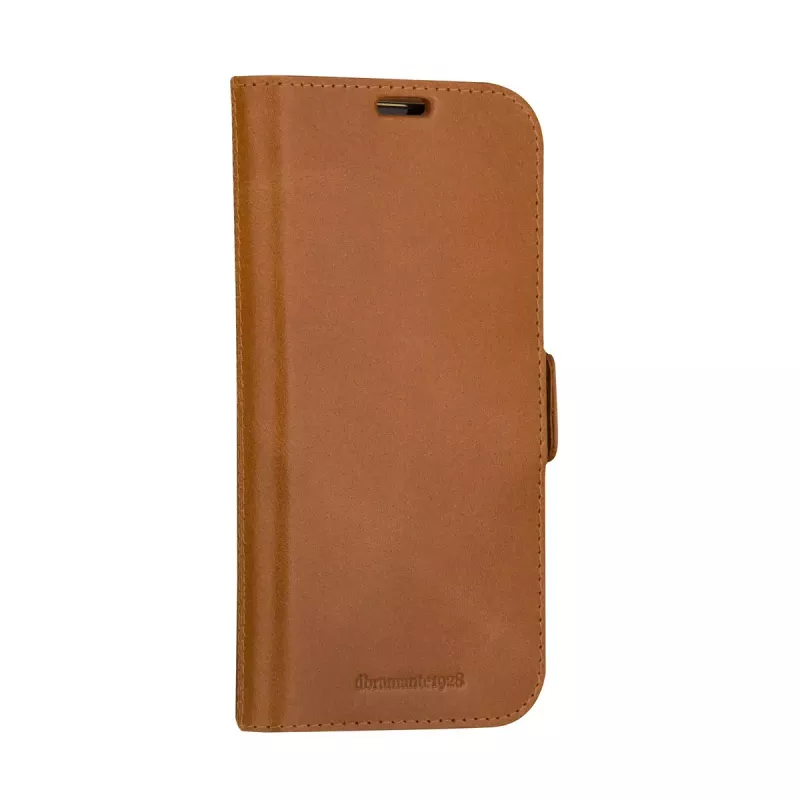 Folio-kotelo dbramante1928 Lynge iPhone 15 Tan monokromaattinen ruskea