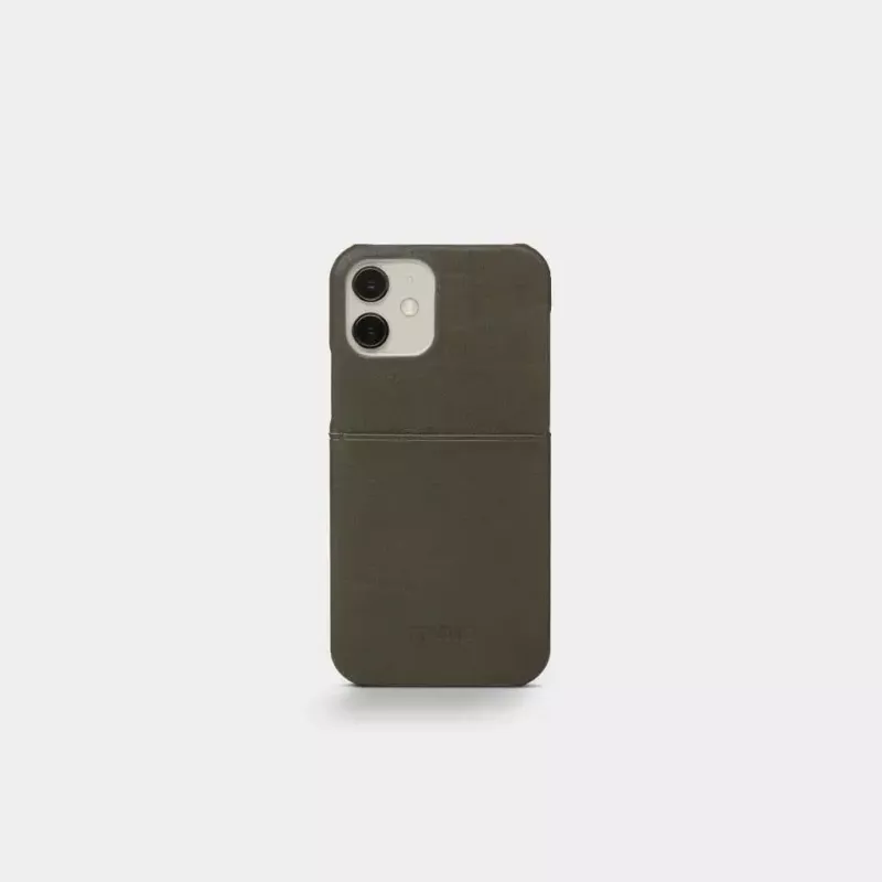 Kotelo Trunk TR-BC1261-GRE iPhone 12 vihreä 15,5 cm