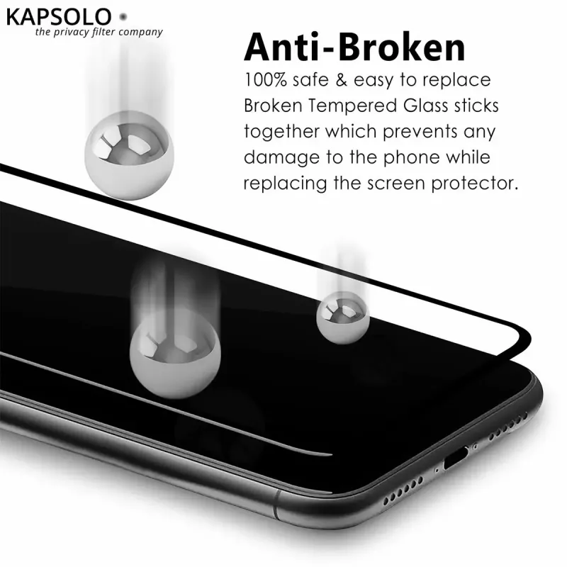 Karkaistu lasi KAPSOLO iPhone 12 Pro Max