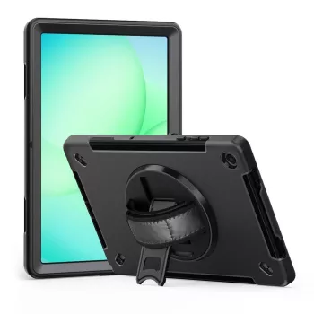 eSTUFF OHIO Defender -suojakotelo Samsung Galaxy Tab A11+ -tabletille, kädenlenkillä, ES68105013-BULK