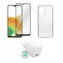 eSTUFF ES-KIT-SAMGALA535G lisävarustesarja Samsung Galaxy A53 5G:lle (laturi, suojakuori, lasinen näytönsuoja)