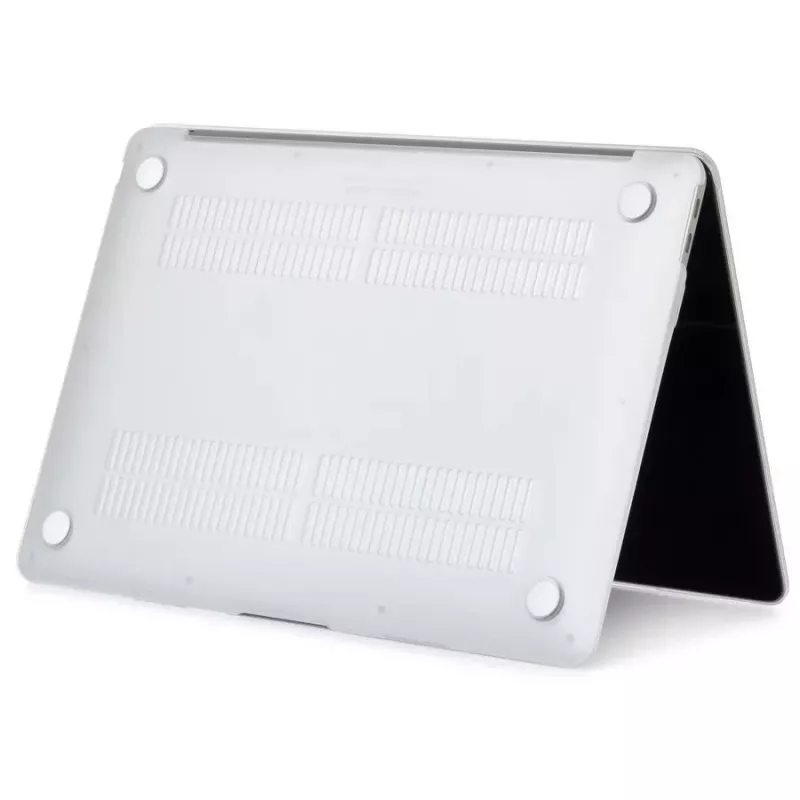 eSTUFF Hardshell -suojakuori 13,6 tuuman MacBook Airille (M2/M3/M4), läpinäkyvä (ES690050-BULK)