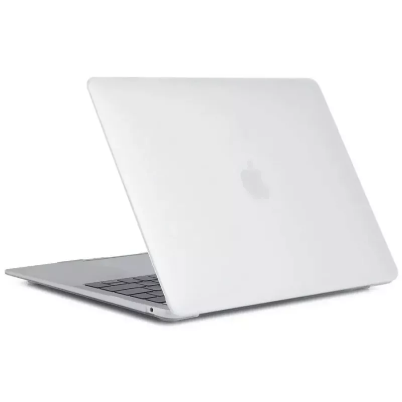 eSTUFF Hardshell -suojakuori 13,6 tuuman MacBook Airille (M2/M3/M4), läpinäkyvä (ES690050-BULK)
