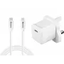 USB-C-laturi SANDBERG 441-64 20W UK-pistoke – nopea lataus USB Power Deliveryllä