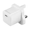 USB-C-laturi SANDBERG 441-64 20W UK-pistoke – nopea lataus USB Power Deliveryllä