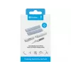 Puhdistussarja Sandberg Cleaning Pen Kit Airpodsille harmaa valkoinen