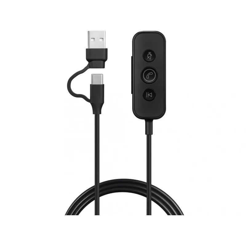 Sandberg 3in1 Office Headset Pro ENC -kuulokemikrofoni, johdollinen, 20-20000 Hz