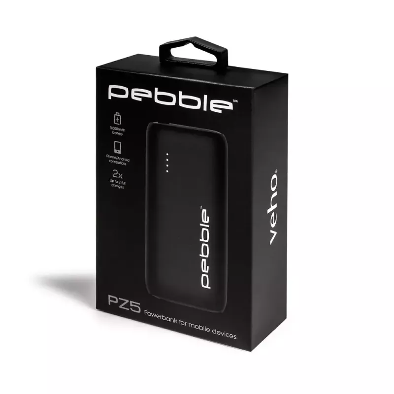Veho Pebble PZ5 kannettava varavirtalähde – 5000 mAh